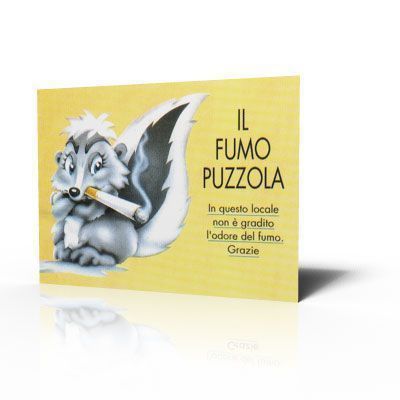 Poster Il fumo puzzola