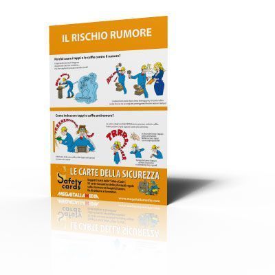 Poster Safety Cards - Il rischio rumore