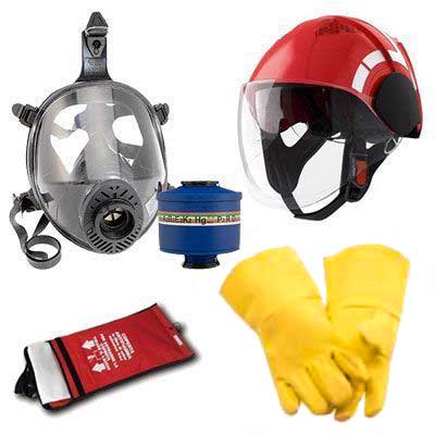 KIT attrezzature antincendio per 1 addetto