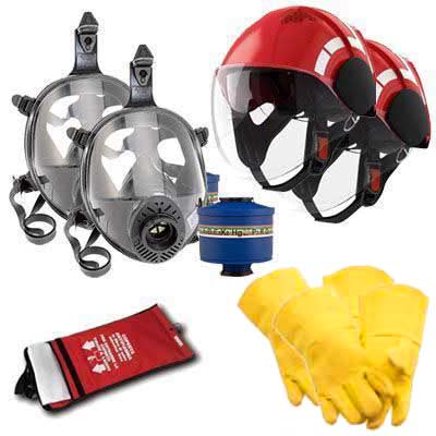 KIT attrezzature antincendio per 2 addetti