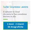 Suite Sicurezza Lavoro: 3 ANNI - 2 UTENTI - 50 ANAGRAFICHE