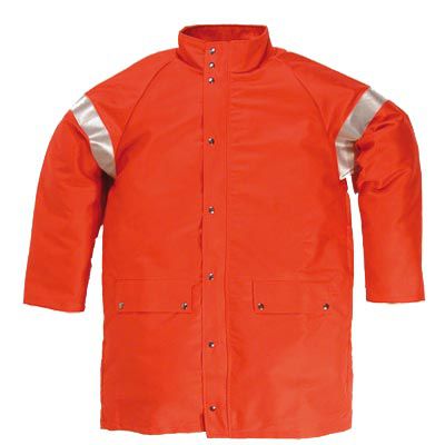 Immagine illustrativa del giaccone antincendio con banda antifiamma