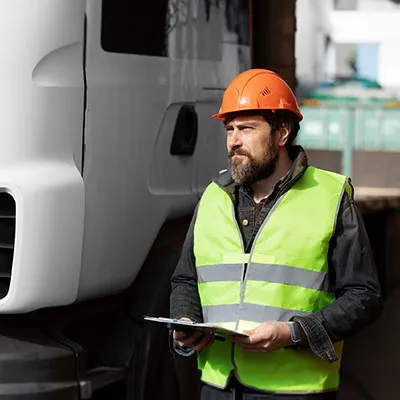 Lavoratore supporto trasporti