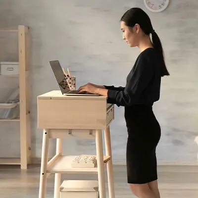 Partecipante al corso online aggiornamento lavoratori smart working