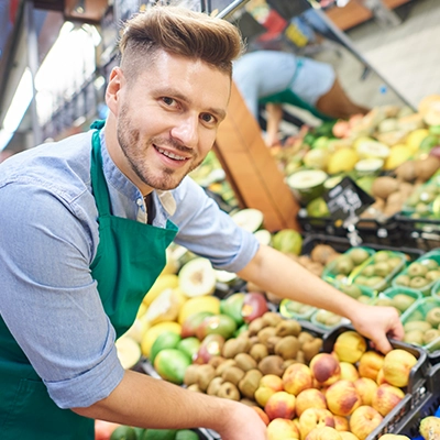 Addetto al banco ortofrutta