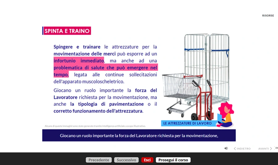 Slide Formazione Specifica Lavoratori Commercio