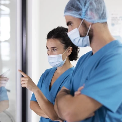 Addetta settore sanitario