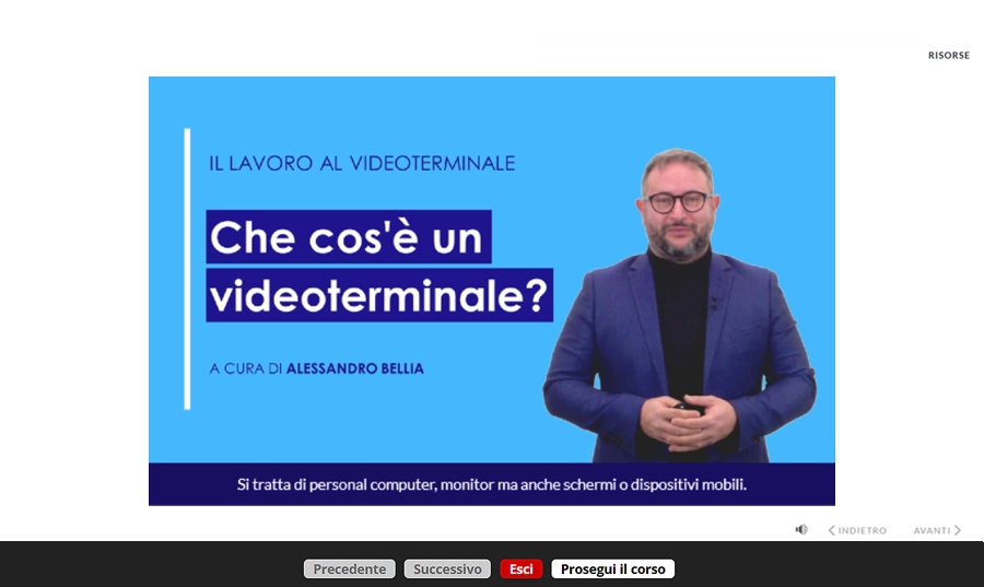 Slide corso Formazione Specifica Lavoratori