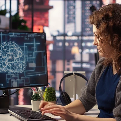 Copertina Corso online Intelligenza Artificiale in azienda