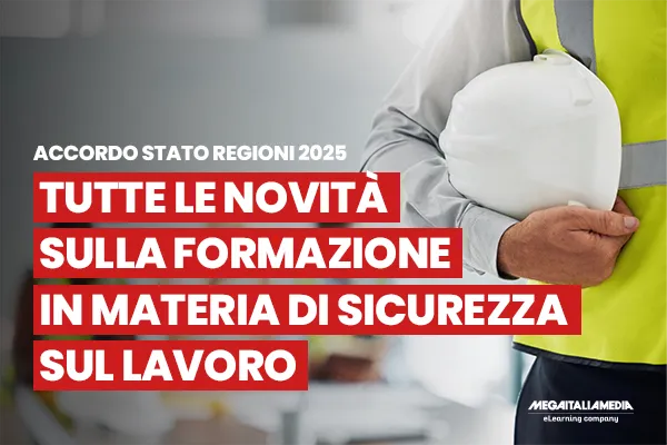Busto di un lavoratore con gilet giallo e caschetto bianco della sicurezza