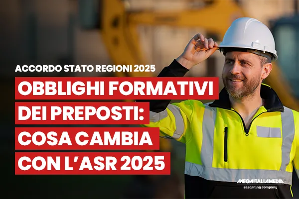 Lavoratore preposto vestito con felpa catarifrangente e caschetto bianco di sicurezza che guarda l'orizzonte