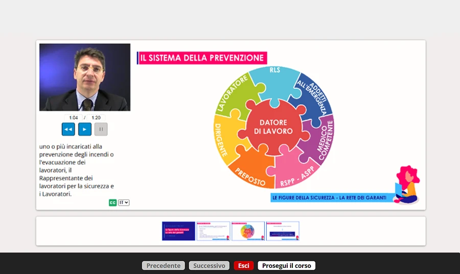 Slide corso datore lavoro ecm