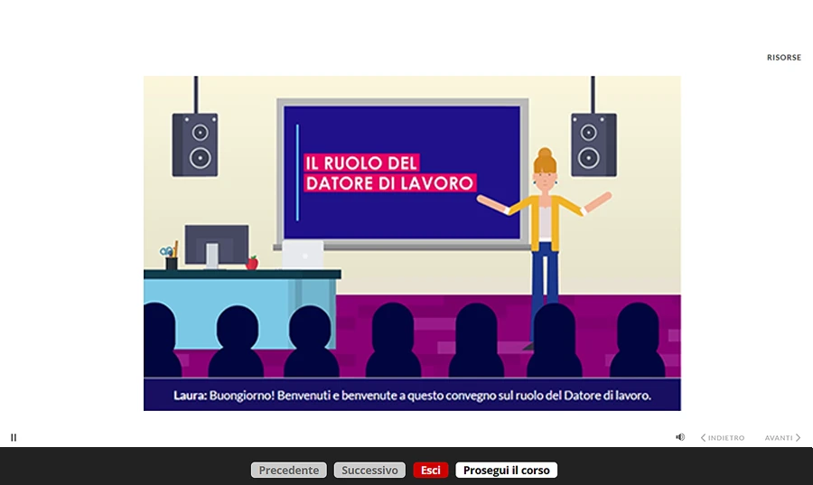 Slide corso datore lavoro ecm