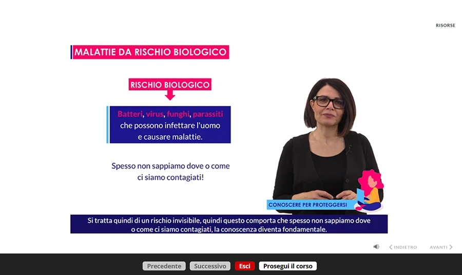 Slide corso formazione generale e specifica basso rischio servizi di estetica e cura della bellezza