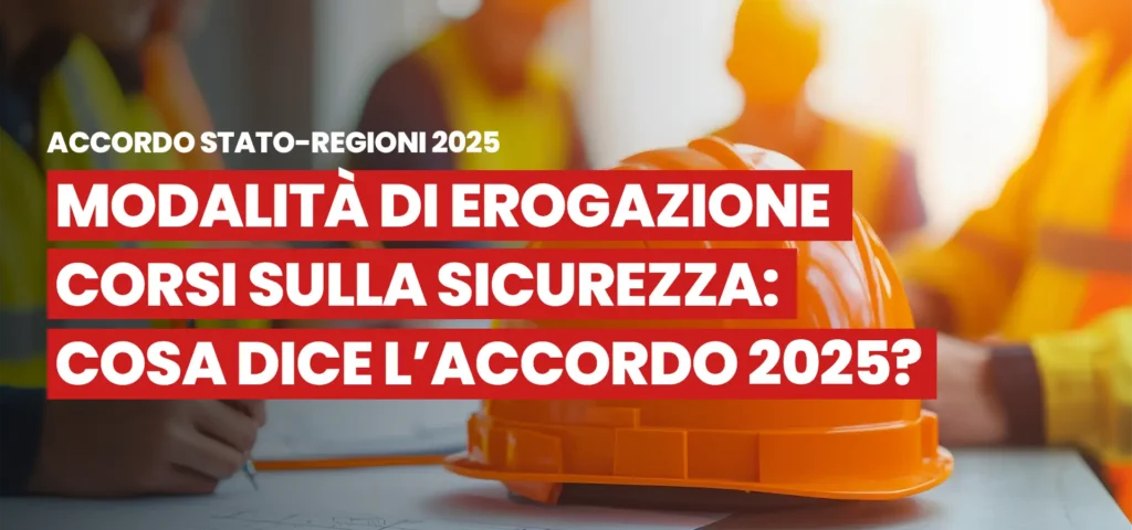 Persone che svolgono formazione sulla sicurezza e un casco arancione in primo piano