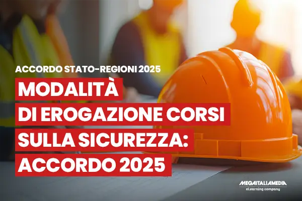 Persone che svolgono formazione sulla sicurezza e un casco arancione in primo piano